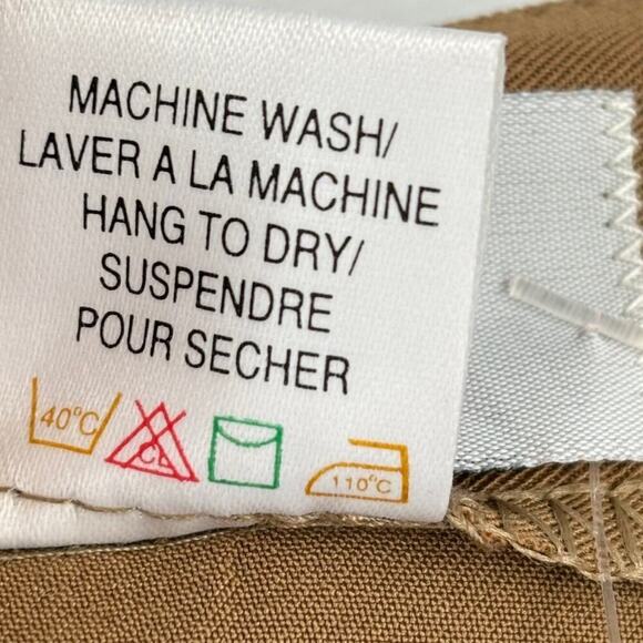 Mondo II Sonia High Rise Trouser Pants Pleated Stretch Knit Camel Size 16 - Picture 12 of 12